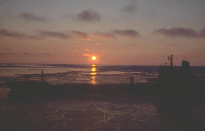 Pechora Sea - Midnight Sun